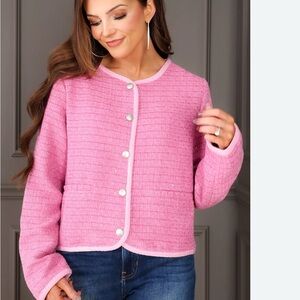 JODIFL Pink Women's Jacket